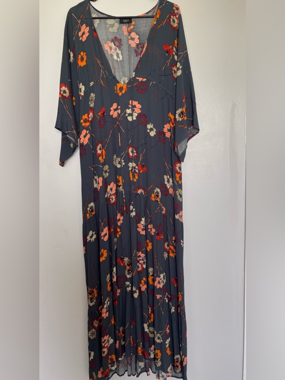 VICI floral maxi dress